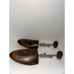Vintage Adjustable Wood Show Stretcher Set Of 2